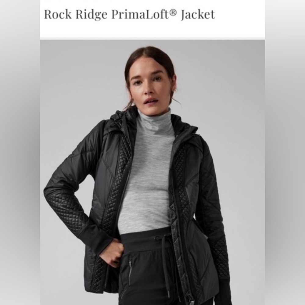 Athleta Rock Ridge Primaloft Jacket, Spiced Cabernet , Size M